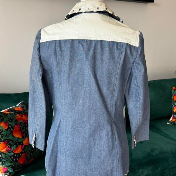 Vintage worldknits denim leather - Picture 6 of 8